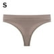 thumbnail image 1 of Sonducket Ropa interior de algodón para mujer Transpirable Absorbe la humedad Elástico Absorbe la humedad Elástico Color sólido Chica M Ropa interior chocolate S, 1 of 6