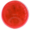 thumbnail image 2 of CCIYU Side Marker Light Universal 6x Red 2.5 Inch Round Clearance Marker Light Bulbs Flush Mount Replacement fit for Truck Bus Boat Trailer Indicator Light Side Marker Assembly, 2 of 5