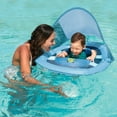 thumbnail image 4 of SwimWays Baby Spring Float Sun Canopy - Blue Sea Monster, 4 of 5