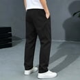 thumbnail image 7 of CQONEPT Boys Twill Chino Pants Stretch School Uniform Pant Pull On Slacks Casual Straight Fit Flat Front with 2 Pockets 5-15 Years 12-13 Years, 7 of 7