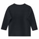 thumbnail image 5 of Blusa de poliéster para mujer, cuello redondo, manga 3/4, color liso, a la moda para niños, 5 of 5