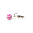 thumbnail image 4 of Llavero De Voleibol Deportivo En Tándem  Mini Llavero De Voleibol En Llavero  Llavero De Voleibol Rosa Y Blanco Para Mochilas, Bolsas De Gimnasio, Bolsos  Suministros Para Fiestas Temáticas De Vole, 4 of 5