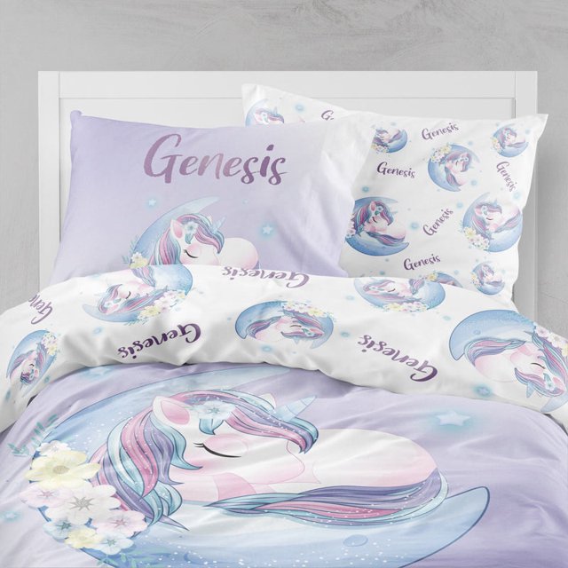 Juego de cama Unicornio