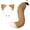 D, variant on Leeye Halloween Black White Animal Tail and Headband Set, Cosplay Ears and Tail Accessory Kit for Party Role Play, Black White, One Size, 0.35 lb