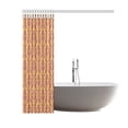 thumbnail image 2 of ABPHQTO Cortina de ducha de tela impermeable de baño de damasco de otoño 150x180 cm, 2 of 2