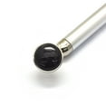 thumbnail image 2 of Natural Obsidian Electric Massage Sticks Massage Wand (No Battery) Fit for AA Battery with Zinc Alloy Finding Massage Tools with box 155x16mm, 2 of 4