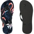 thumbnail image 3 of GZHJMY Women Flip Flops Slippers Tropical Flamingo Bird Jungle Palm Leaves Flower Sandals for Beach Summer Shower Men Boy Girl Kid Shoes, 3 of 5
