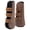 Brown, variant on Jeffers Uniquely English Open Front Tendon for Horses, Pair, Medium - Ventilated Neoprene Horse Leg Protection for Tendons & High Impact Support, Jumping & Competition Riding Equine Boots - Brown