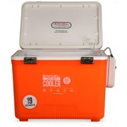 ENGEL 19 Qt Live Bait Cooler with 2-Speed Portable Aerator Pump - Orange