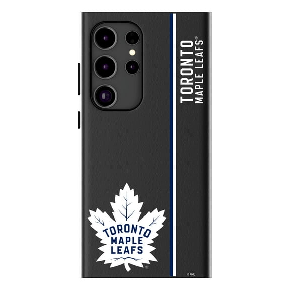 Keyscaper  Black Toronto Maple Leafs Galaxy Magnetic Bump Case