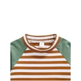 thumbnail image 4 of Qiylii Baby Boy’s Clothes Set Long Sleeve O neck Stripe Tops + Long Pants, 4 of 6
