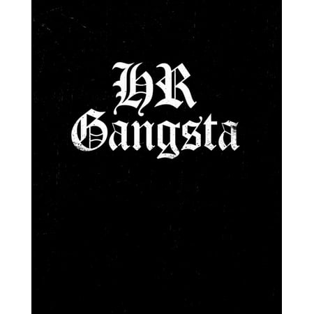 HR Gangsta: Funny HR assistant / manager gift planner 2020. Weekly diary, monthly planner, yearly planner, contacts & notes. 10