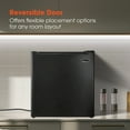thumbnail image 6 of Magic Chef 1.7 cu. ft. Mini Fridge in Black MCR170BE, 6 of 18