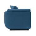 thumbnail image 6 of Manhattan Comfort Edmonda Sofa with Solid Wood Frame in Sapphire Blue, 6 of 10
