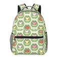 thumbnail image 1 of Balery Cute Chubby Frog Mochila Escolar Impresa, Mochila Ligera para Viajes Casual, Mochila Duradera y Cómoda Multifuncional, Mochila para Laptop-One Size, 1 of 5
