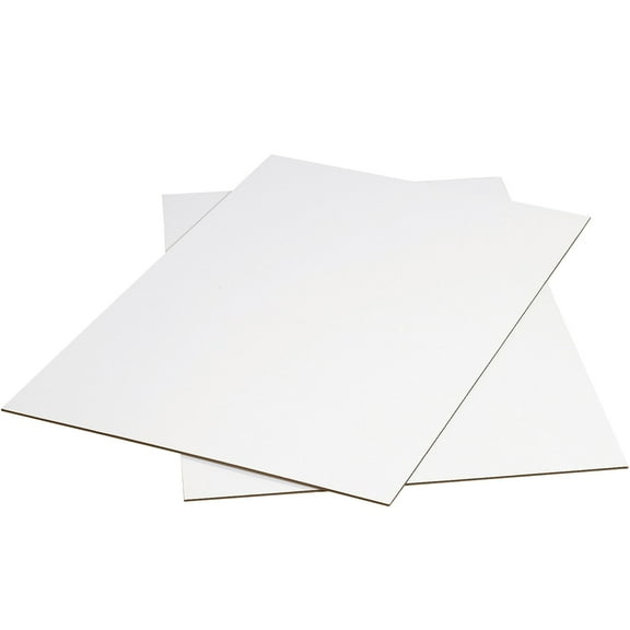 Box Partners White Corrugated Sheets 48" x 42" White 5/Bundle SP4248W