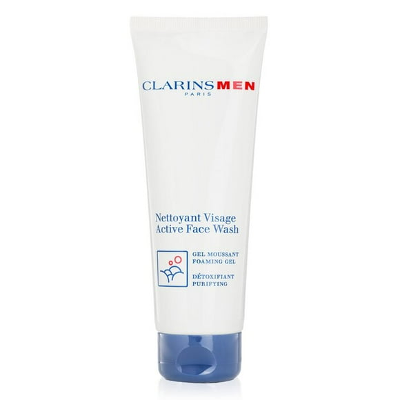 Limpiador espumoso activo Clarins Men Face Wash 125 ml
