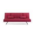 thumbnail image 1 of Lifestyle Solutions Canapé d’extérieur convertible, rouge pourpre, 1 of 9