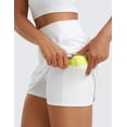 thumbnail image 4 of CRZ YOGA High Waisted A line Golf Skirts for Women Tennis Casual Work Skorts with 3 Pockets, 4 of 5