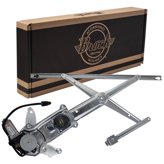Brock Window Regulator w/ Motor for 1993-1998 Grand Cherokee Front Left 4798379AB