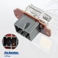 thumbnail image 7 of Unique Bargains Car HVAC Blower Motor Resistor Heater Fit for Ford for Ranger 1995-2011 Silver Tone, 7 of 7