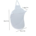thumbnail image 3 of Hauiodp Wall Dirty Clothes Basket, Space-Saving Hanging Laundry Hamper, Mesh Collapsible Small Wall Laundry Baskets, Hanging Laundry Hamper for Hotel, University Dormitory Use, 3 of 7