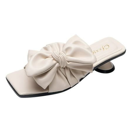

KI-8jcuD Bad Cute Bunny Slippers For Women Women Fashion Shoes Slipper Heels Sandals Casual Shoes For Ladies High Women Sandals Different Color Sandals For Women Womens Dress Sandals Size 8 Wide Wom