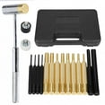 thumbnail image 1 of Pin Punches,17Pcs Punch Set Mechanical Round Punch Set Mechanical Punch Set Exceptional Craftsmanship, 1 of 14