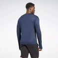 thumbnail image 3 of Reebok Apparel  Men's Train Long Sleeve Tech Tee Reebok Training App Men Blue , M/M Reg US, 3 of 6