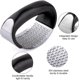 thumbnail image 2 of Garlic Press Garlic Crusher Kitchen Garlic Rocker 304 Food Grade Stainless Steel Ginger Crusher With Cleaning Brush & Silicone Garlic Peeler, 2 of 5