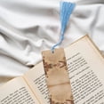 thumbnail image 6 of Kdxio Engraved Coffee On Kraft Paper Print Metal Tassel Bookmarks,Perfect Gift for Art Lovers and Bookworms Metal Bookmarks for Women, 6 of 8