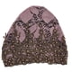 thumbnail image 5 of Envoltura para la cabeza Bufanda musulmana para mujer de moda Turbante retráctil Retro bordado con cuentas HatLight Purple, 5 of 5