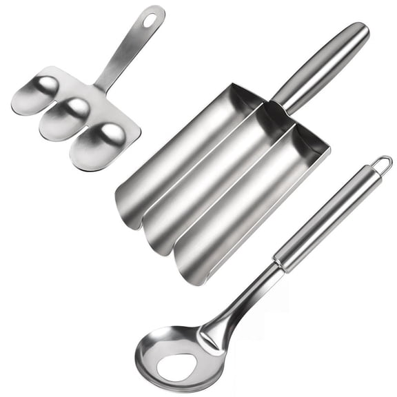 Meatball Scoop Maker, Stainless Steel Meatball Scoop Maker Manual Meatball Maker Tool None-Stick Meatball Maker