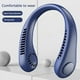 thumbnail image 5 of Mini Ventilador Cuello USB Recargable Sin Aspas Ventilador Cuello Aire Acondicionado (azul), 5 of 9