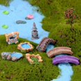 thumbnail image 4 of DIY Miniature Landscape Mini Pool Fairy Tale Garden Lawn Decoration Resin Crafts Ornaments, 4 of 7