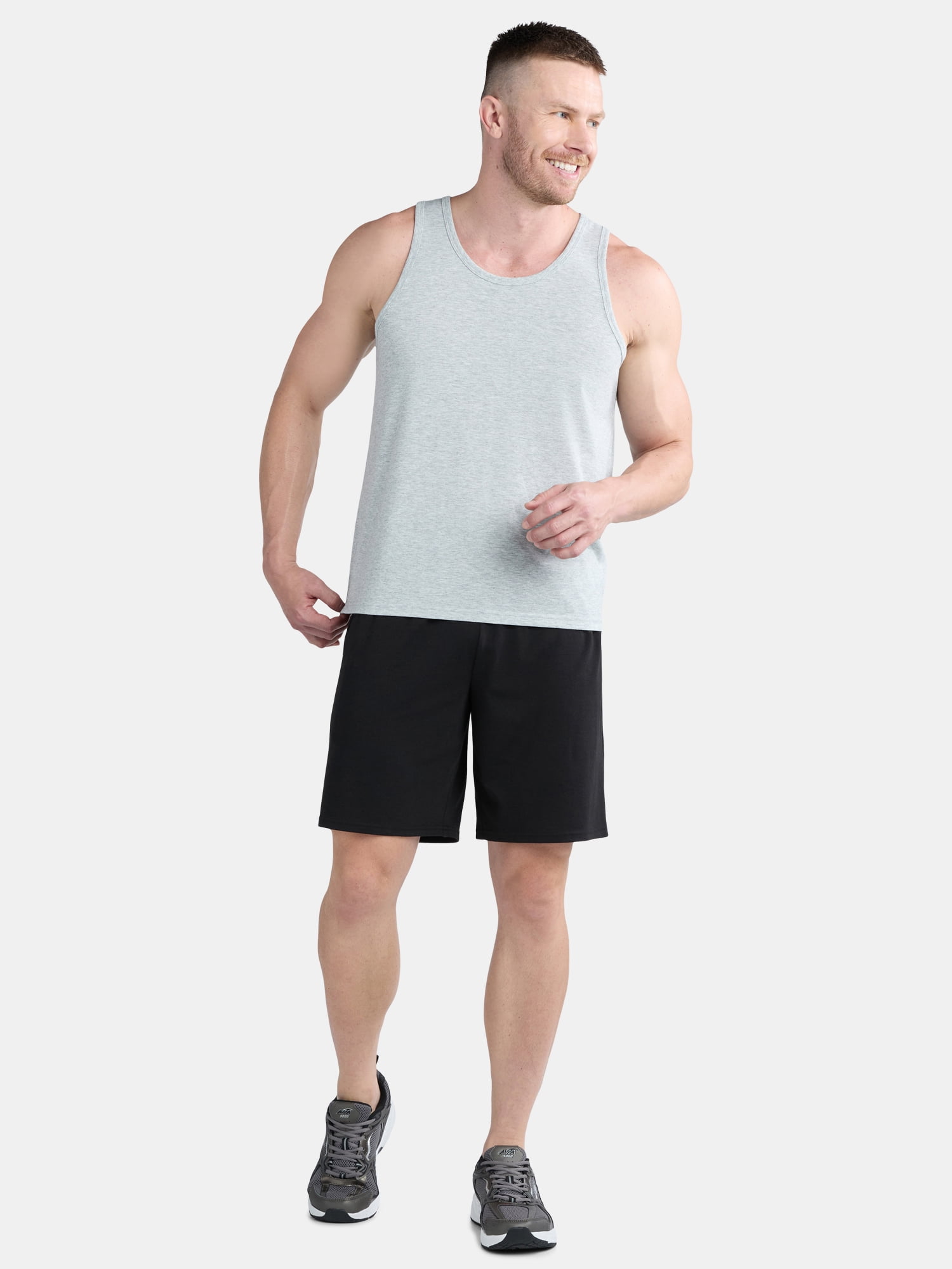Athletic Works Men's and Men's Big & Tall Tri-Blend Tank Top, Sizes XS-4XLT