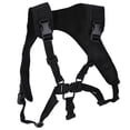 thumbnail image 4 of Chaleco táctico multifunción P90 de nailon negro para exteriores, correa para colgar, cuerda de seguridad deportiva profesional para escalada y montañismo, eslinga multifunción., 4 of 11
