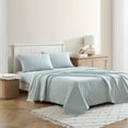 thumbnail image 3 of 1888 Mills Easy Eco Sheet Set Twin - Green Melange, 3 of 9