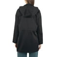 thumbnail image 7 of Alpine Swiss Lorie Womens Rain Jacket Removable Hood Long Rain Coat Trench Coat, 7 of 7