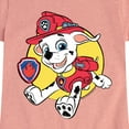 thumbnail image 3 of Paw Patrol - Marshall Sketch - Toddler & Youth Girls Short Sleeve Graphic T-Shirt, 3 of 6