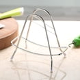 thumbnail image 3 of Soporte para tabla de cortar de acero inoxidable soporte para tabla de cortar organizador doméstico de cocina, 3 of 8