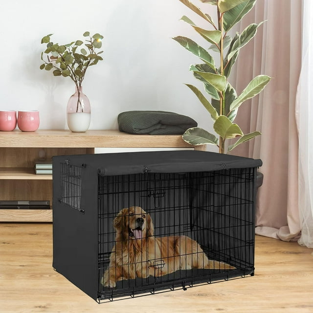 Funda de Tela Oxford para Jaula de Perro Fernando Protección Lluvia 91cmx61cmx64cm