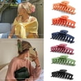 thumbnail image 2 of Nuevas pinzas para el cabello con forma de quilla esmerilada para mujer, cabeza Simple coreana, Clip fijo de tiburón, cola de caballo, horquilla de moda, accesorios para el cabello para niñas, 2 of 5