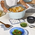 thumbnail image 6 of Beautiful 10-in-1, 8 Qt Multi-Cooker with Bamboo Steamer Insert and 7 Preset Functions, Hydrangea by Drew Barrymore, 6 of 16