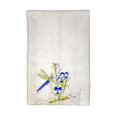 thumbnail image 1 of Betsy Drake KT387 Blue Dragonfly Kitchen Towel, 1 of 1