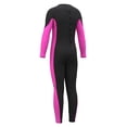thumbnail image 2 of Traje de neopreno Hevto Kids para niñas 5T completo de neopreno de 3/2 mm, rosa, 2 of 7