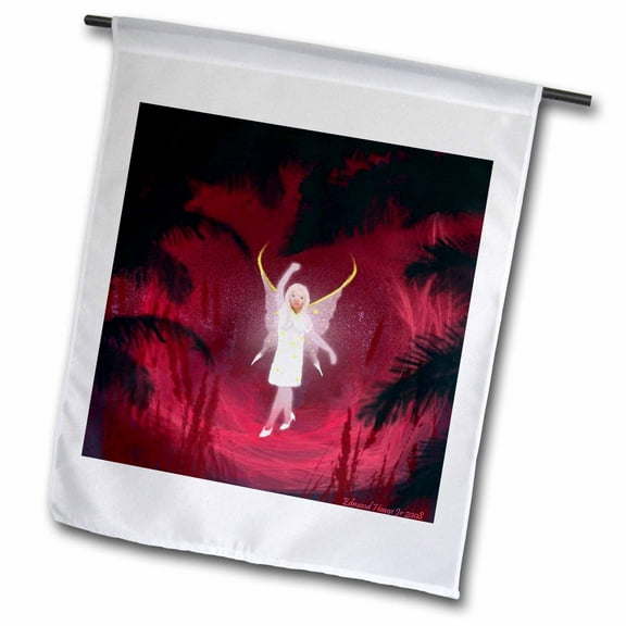 3dRose, Fairy Portal, 12 x 18 inch Garden Flag