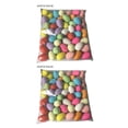 thumbnail image 3 of Matsuzay Paquete de 50 huevos falsos de Pascua decoración de huevo Artificial jardín de infantes DIY arte artesanía regalos decorativos para Type1 NO1, 3 of 6
