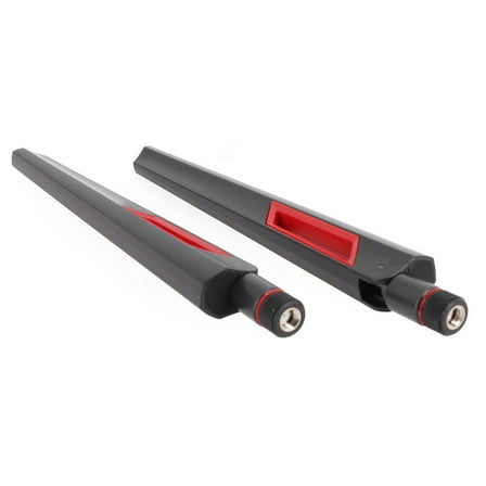 2 Pieces 12Dbi 2.4Ghz 5Ghz Dual Network Wifi Router Antenna Rp Sma Male Rp-Sma