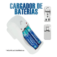 thumbnail image 3 of Cargador Malubero Con 26 Baterías Recargables 8 AAA 18 AA Recargas soportadas 1000 veces, 3 of 3